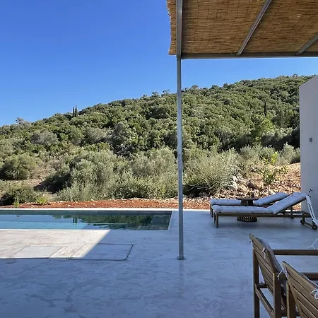 Villa Brand New With Panoramic Sea View And Private Infinity Pool Volímai